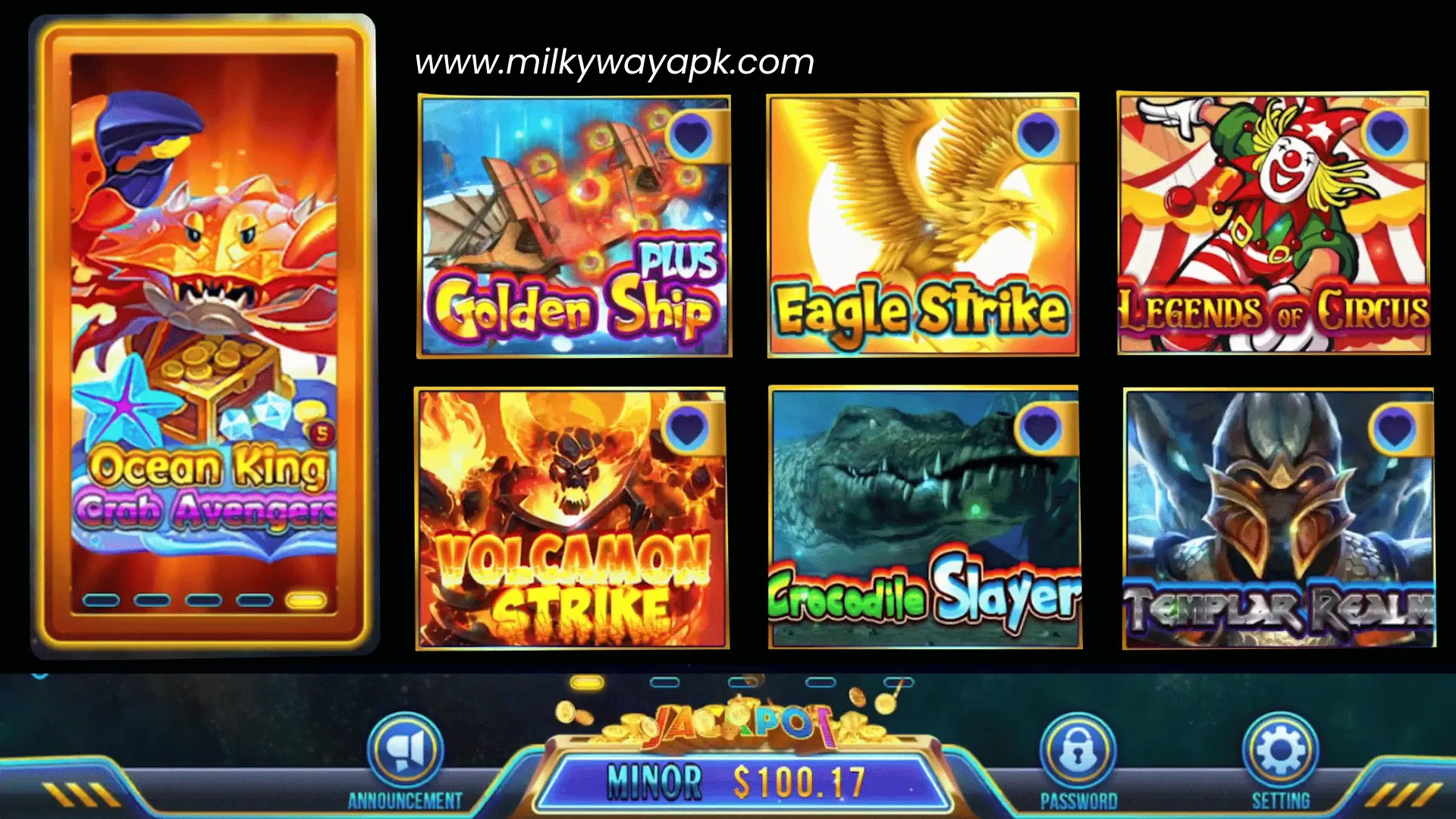 Milky Way Casino Games