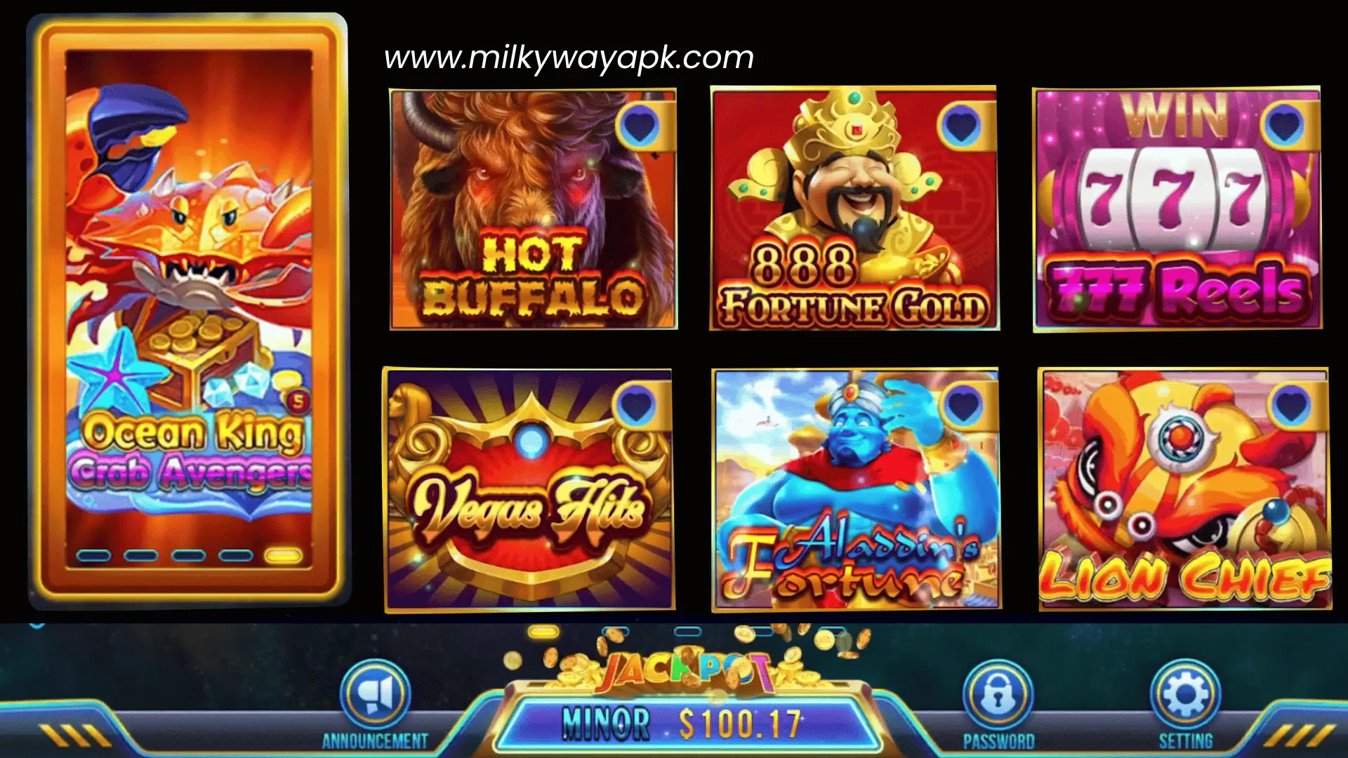 Milky Way Casino Games