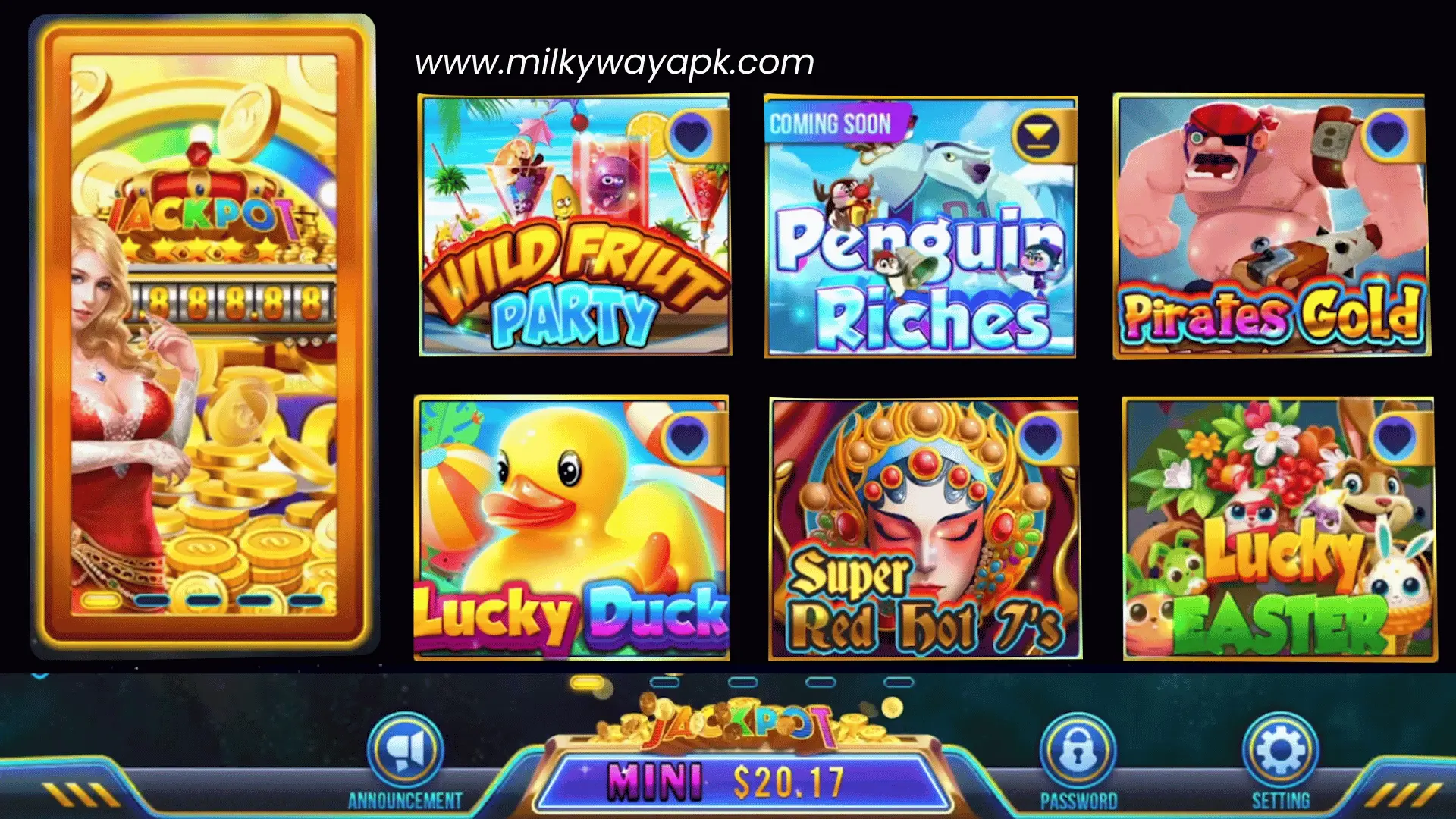 Milky Way Casino Games