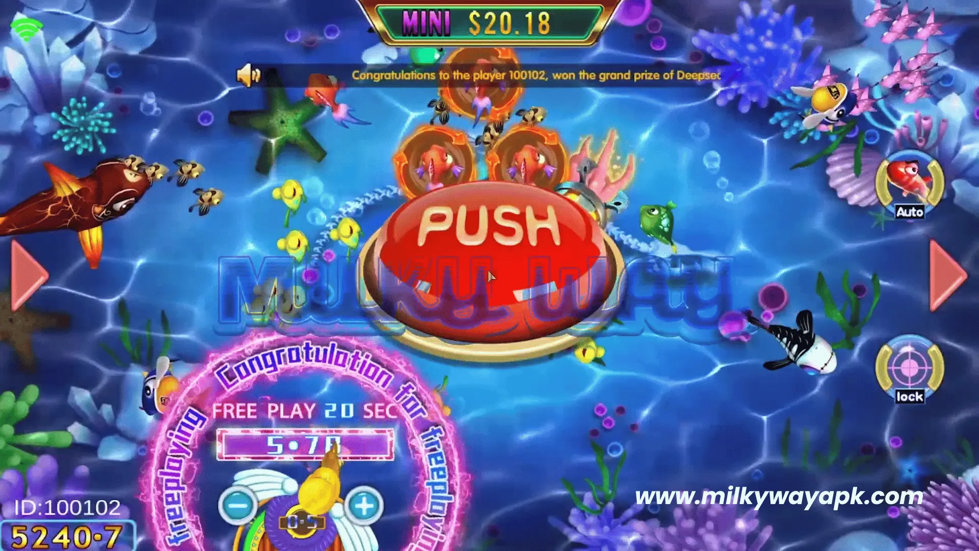 Milky Way Casino Gameplay